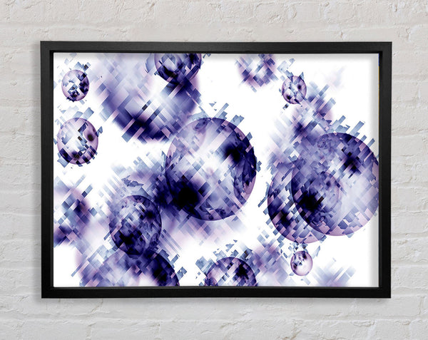 Spheres Of Time Framed Print