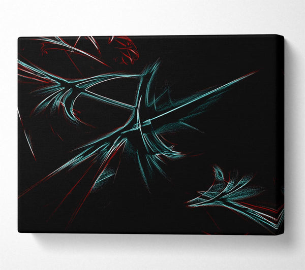  A Canvas Print of Spike Attack Canvas Print