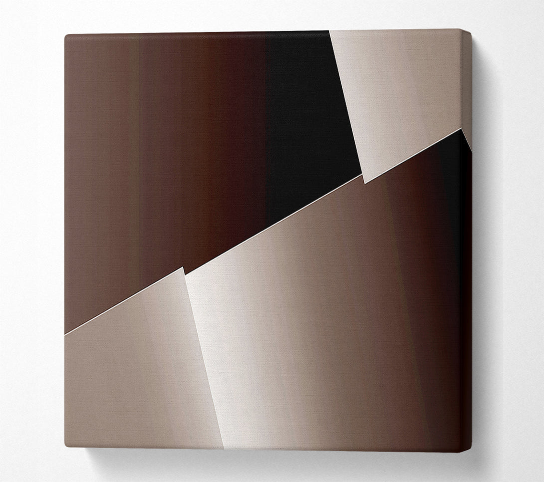  A Canvas Print of Square On Square Canvas Print