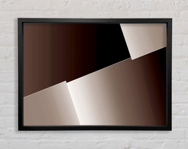 Square On Square Framed Print