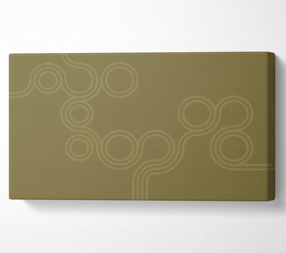  A Canvas Print of Squiggles Canvas Print
