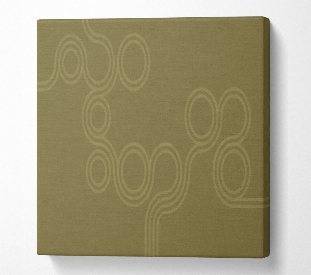 A Canvas Print of Squiggles Canvas Print