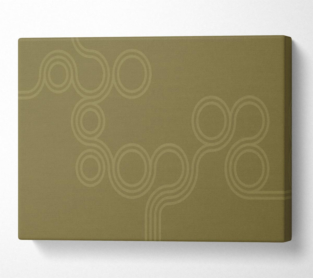  A Canvas Print of Squiggles Canvas Print