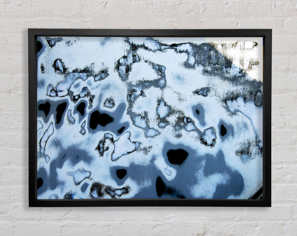 Steel Waters Framed Print