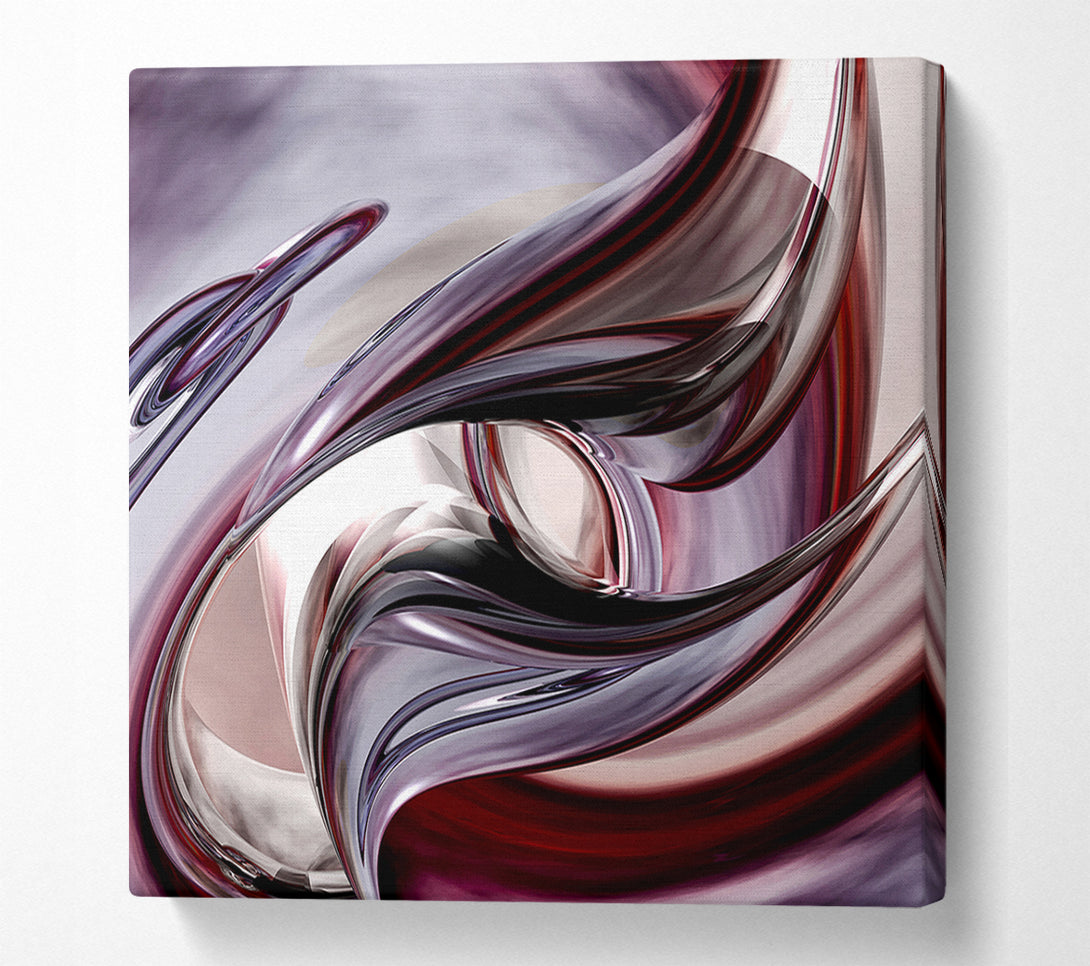  A Canvas Print of Steel Wave Flip Canvas Art