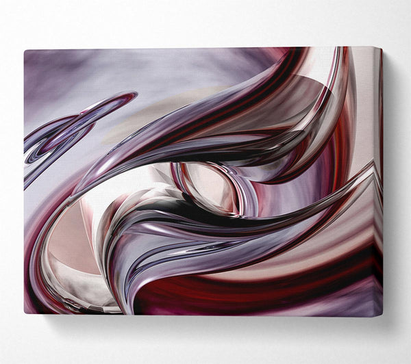  A Canvas Print of Steel Wave Flip Canvas Art