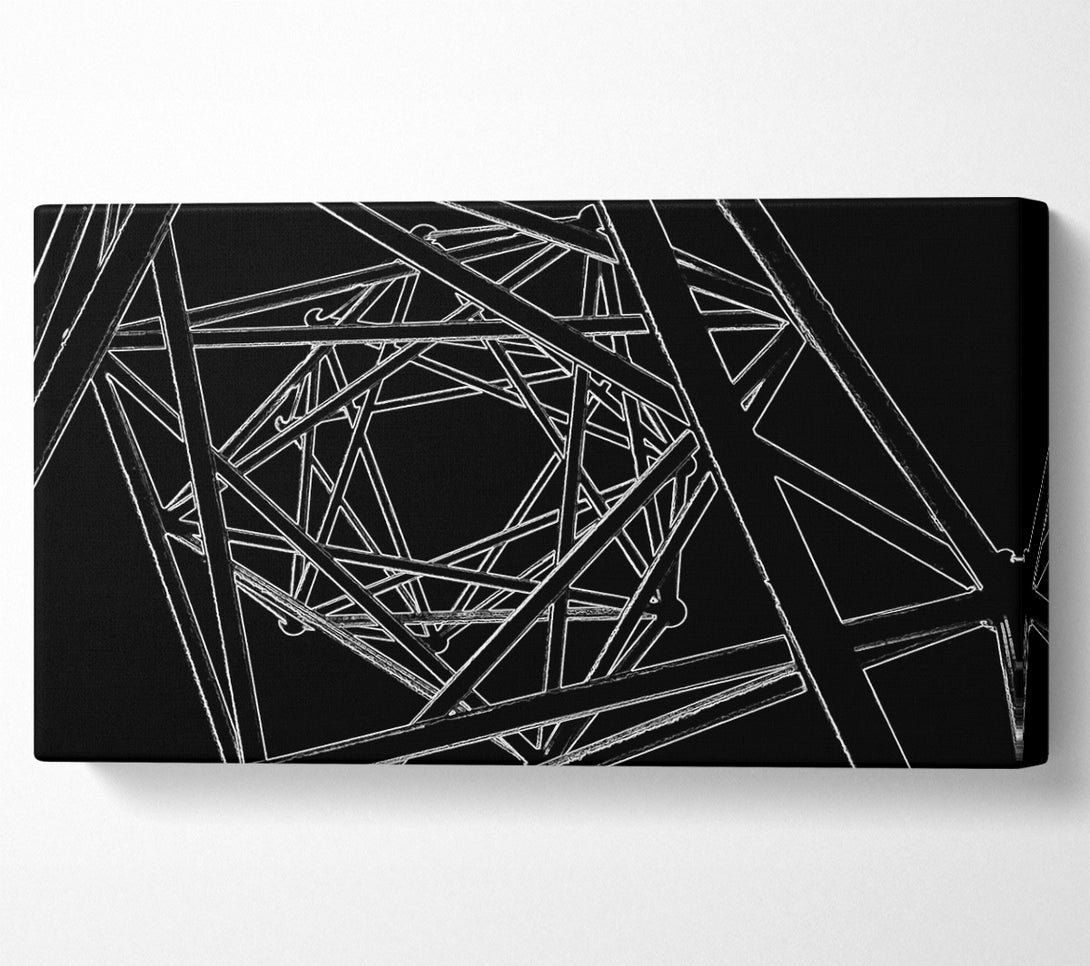  A Canvas Print of Structure Canvas Art
