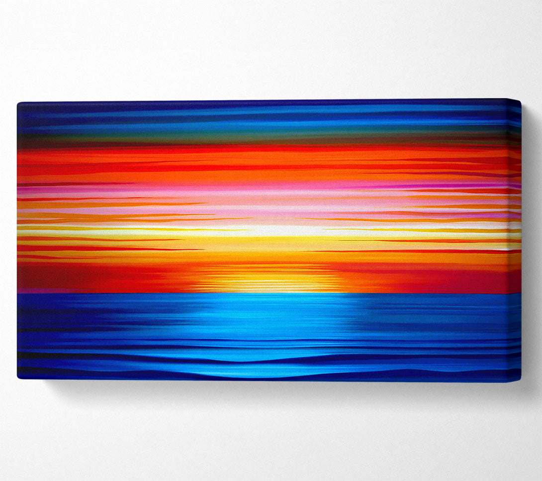  A Canvas Print of Sun Of The Ocean Canvas Wall Art