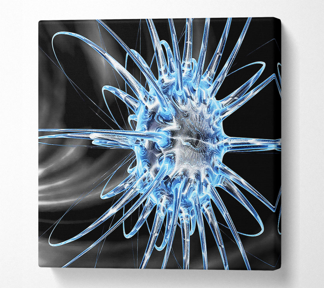  A Canvas Print of Tenticles Inverse Canvas Wall Art