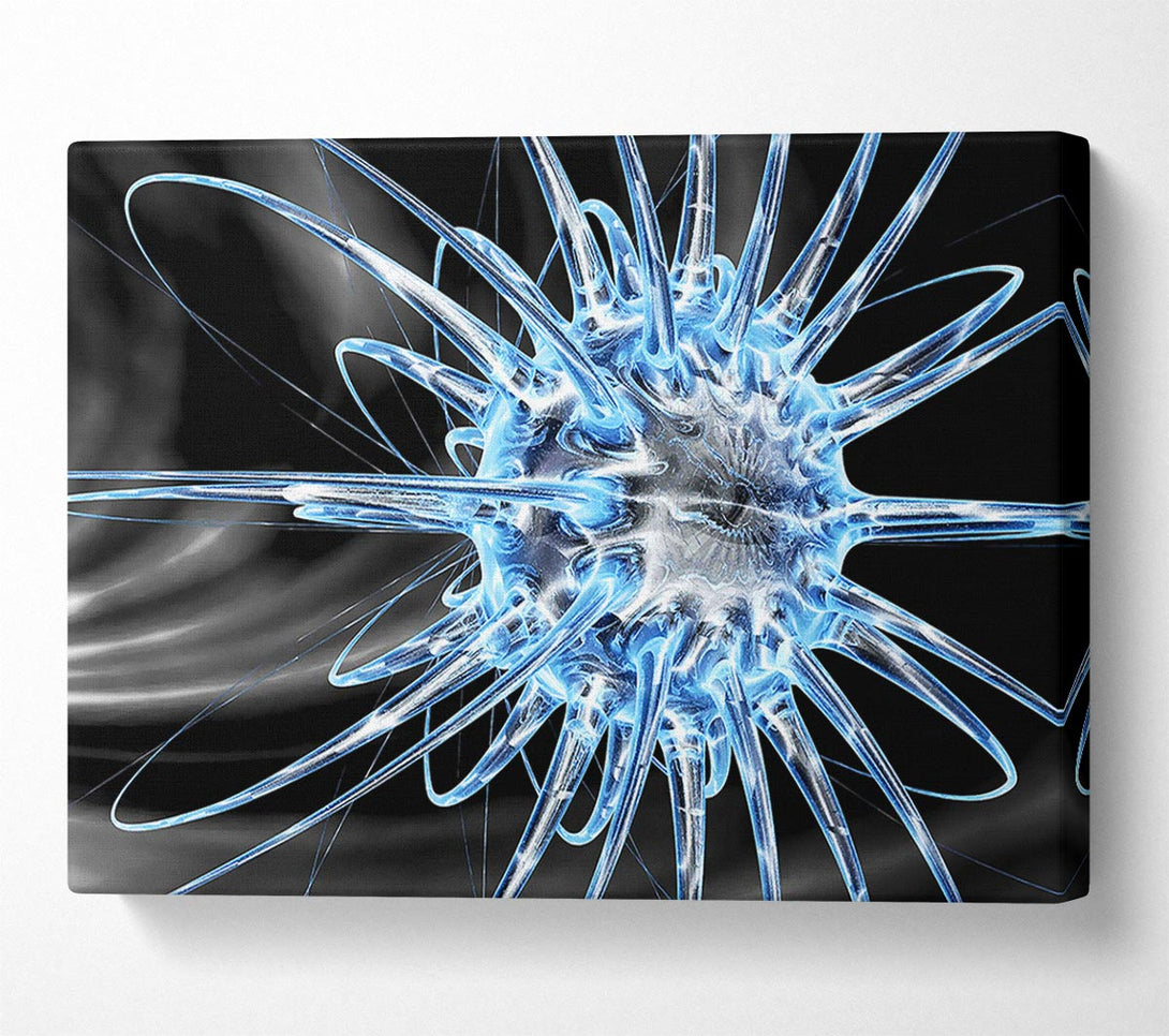  A Canvas Print of Tenticles Inverse Canvas Wall Art