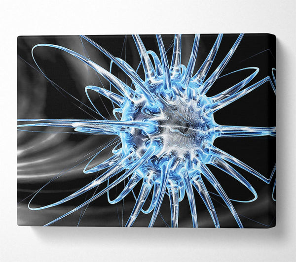  A Canvas Print of Tenticles Inverse Canvas Wall Art