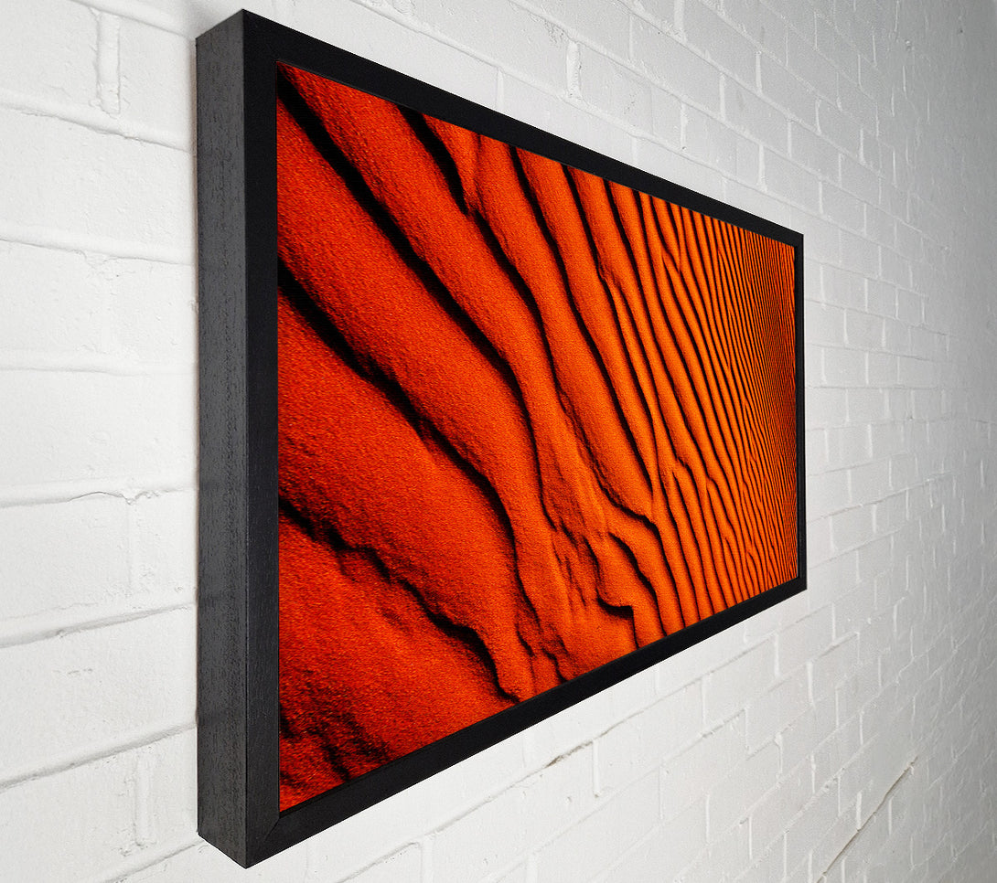  A Canvas Print of Texture Of The Desert Sands Canvas Art