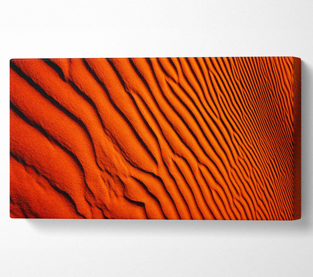  A Canvas Print of Texture Of The Desert Sands Canvas Art