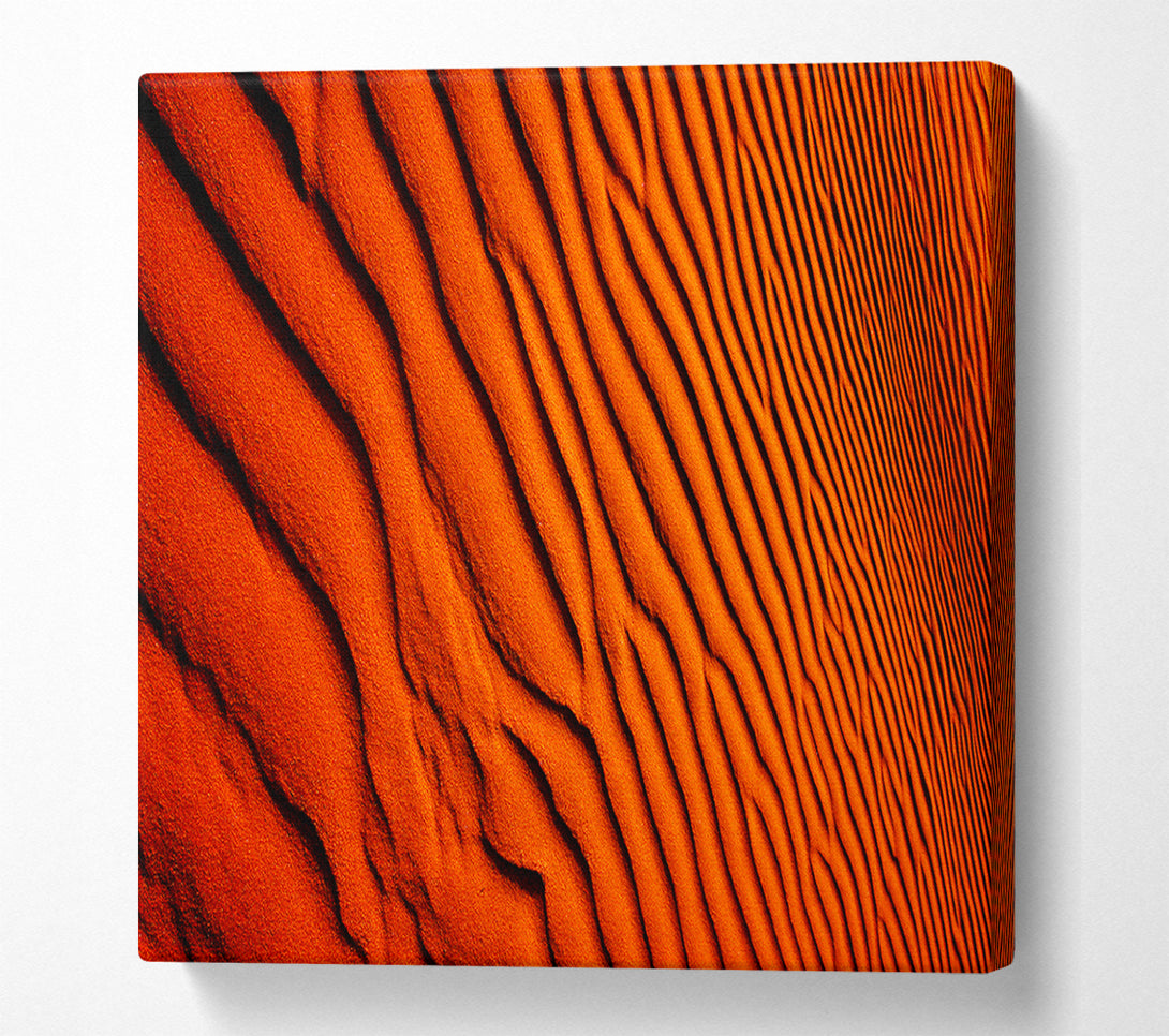  A Canvas Print of Texture Of The Desert Sands Canvas Art