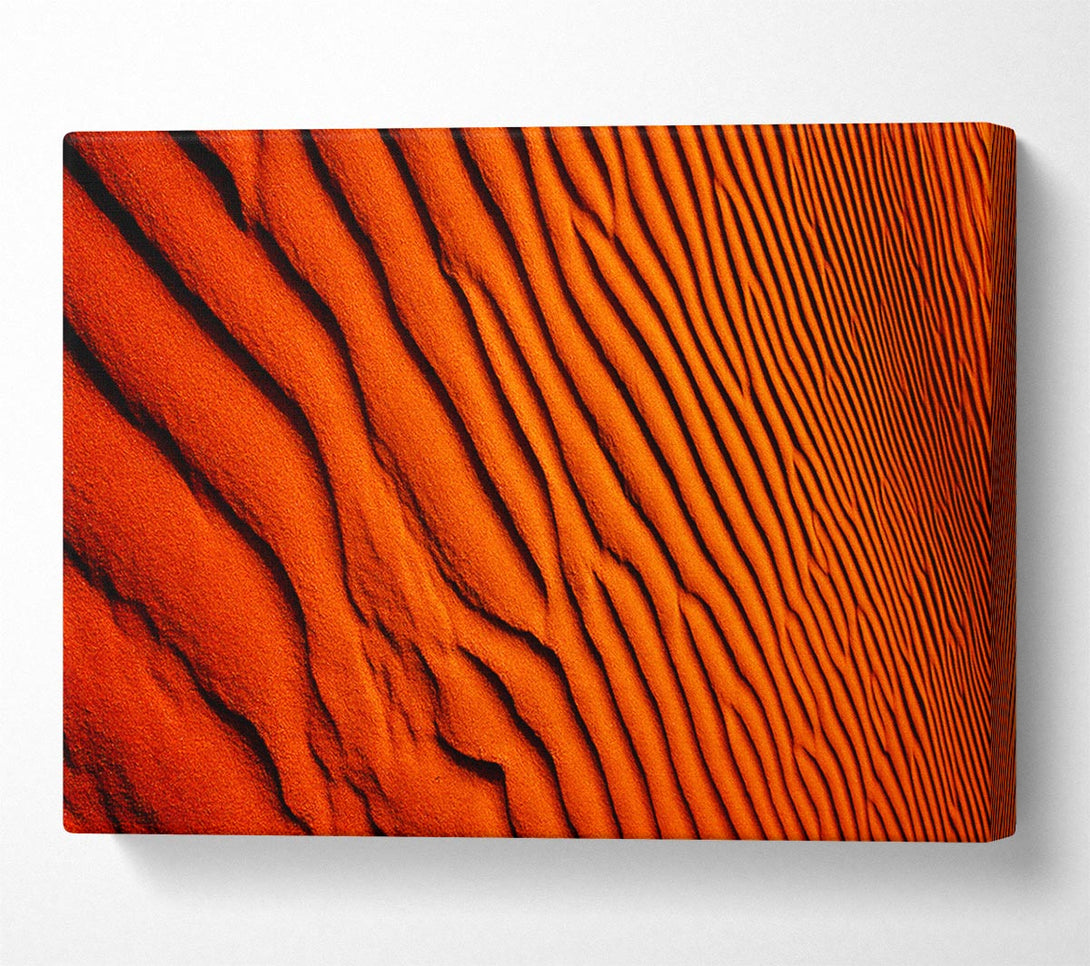  A Canvas Print of Texture Of The Desert Sands Canvas Art