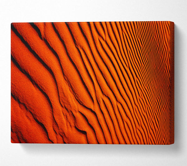  A Canvas Print of Texture Of The Desert Sands Canvas Art