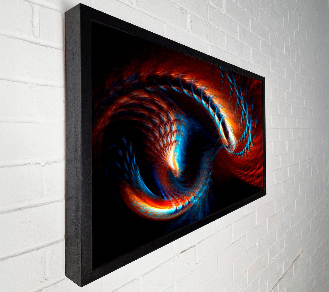  A Canvas Print of The Core Of A Shell Canvas Print