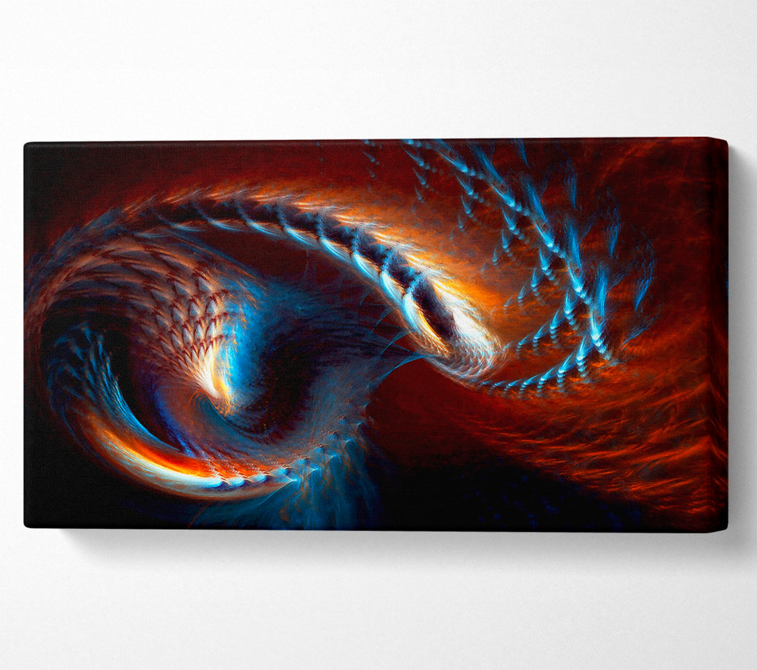  A Canvas Print of The Core Of A Shell Canvas Print