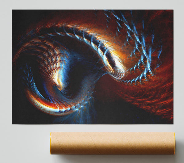The Core Of A Shell Giclee Print