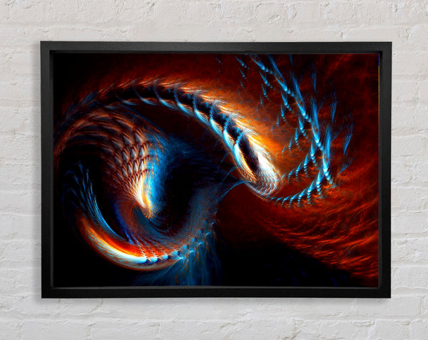 The Core Of A Shell Framed Print