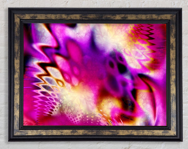 The Core Of Colour Framed Print
