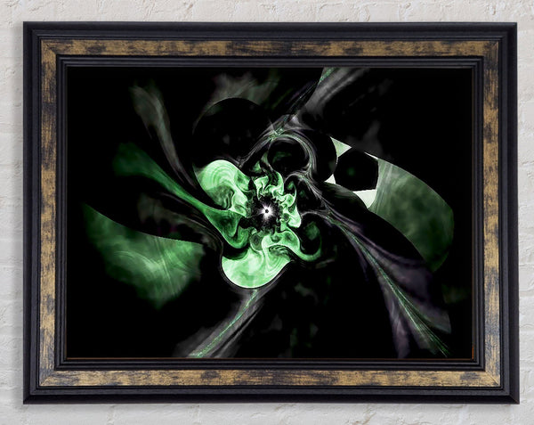 The Depths Of The Earth Framed Print