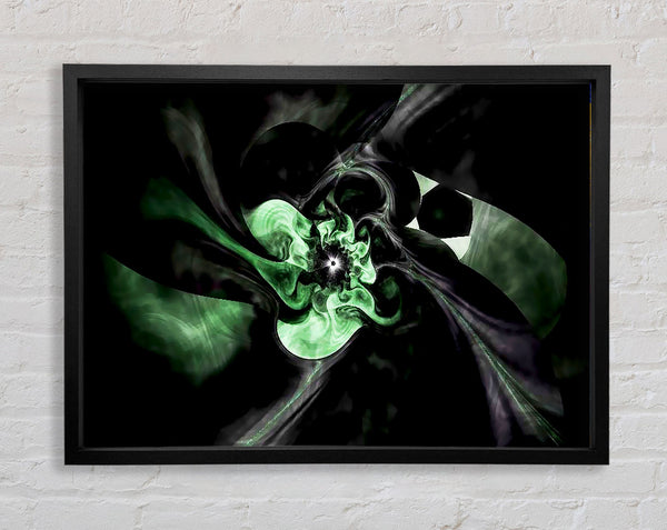 The Depths Of The Earth Framed Print