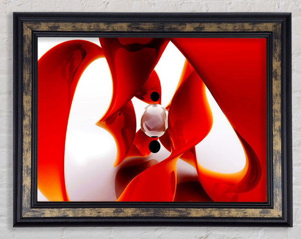 The Diamond In The Middle Framed Print