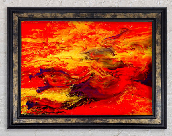 The Dragon Of The Sky Framed Print