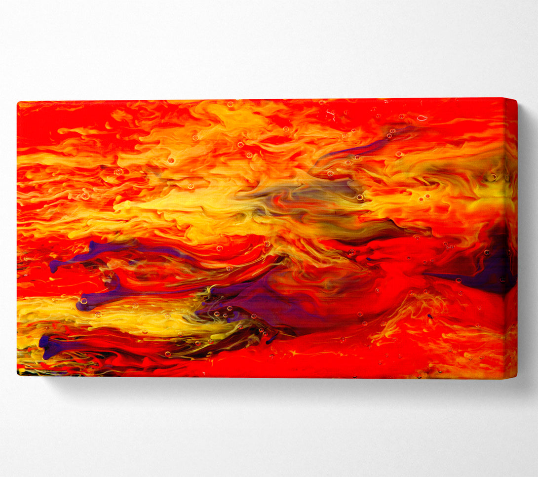  A Canvas Print of The Dragon Of The Sky Canvas Print