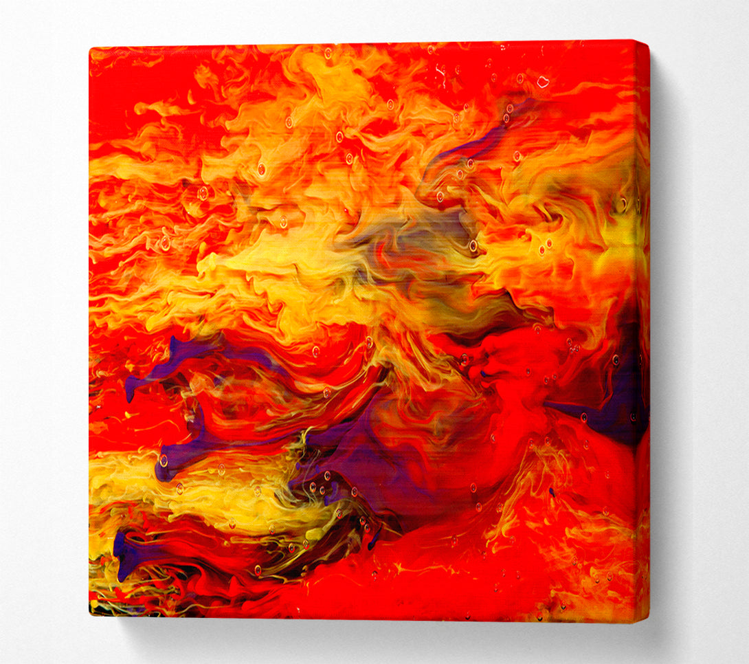  A Canvas Print of The Dragon Of The Sky Canvas Print