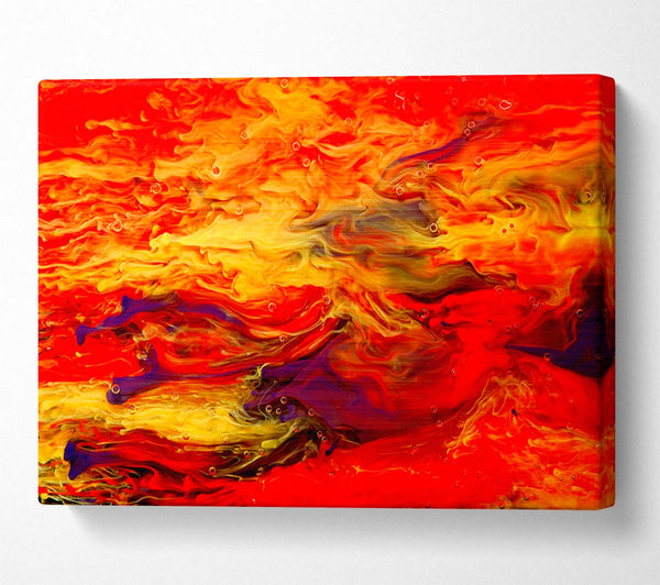  A Canvas Print of The Dragon Of The Sky Canvas Print