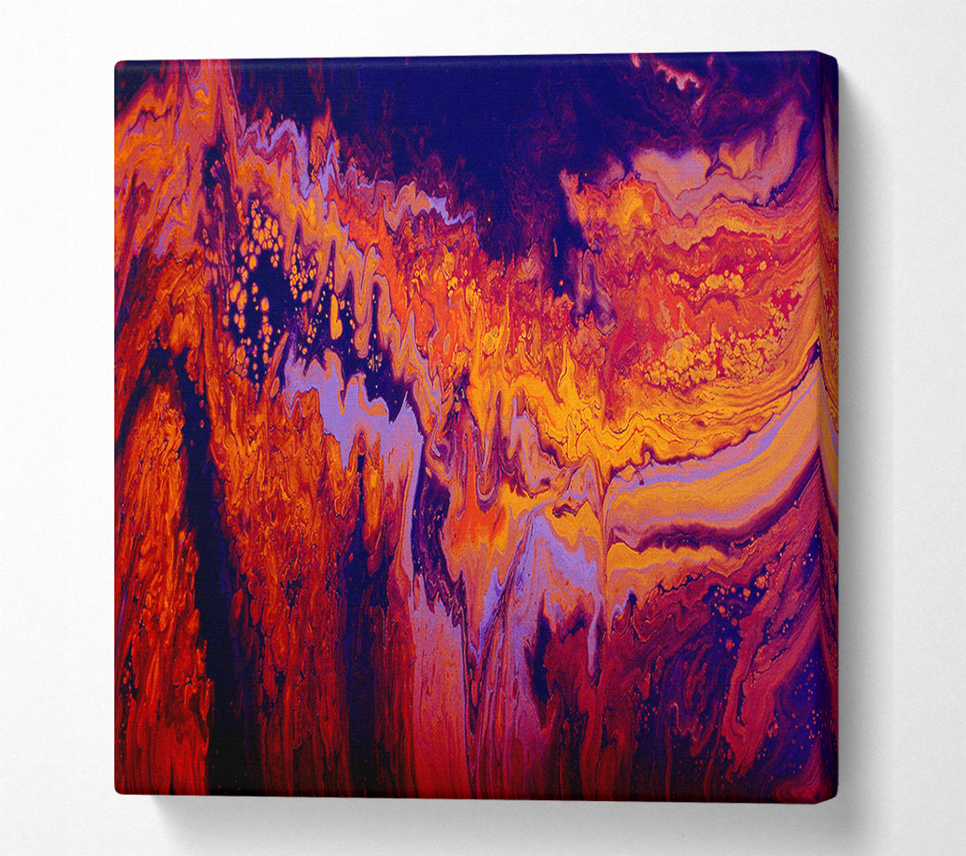  A Canvas Print of The Earths Crust Canvas Art