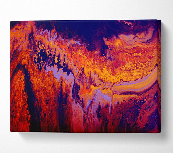  A Canvas Print of The Earths Crust Canvas Art