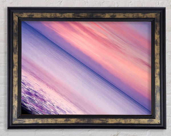 The Edge Of Time Framed Print
