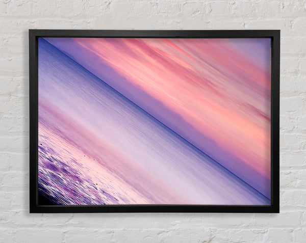 The Edge Of Time Framed Print