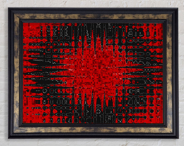 The Eye Of The Black Sun Framed Print