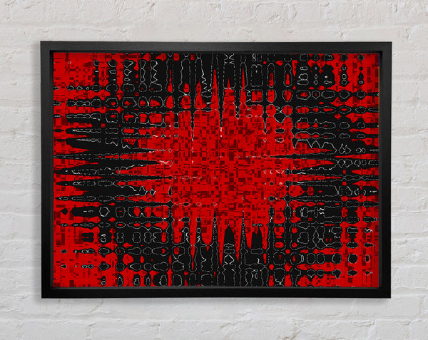 The Eye Of The Black Sun Framed Print
