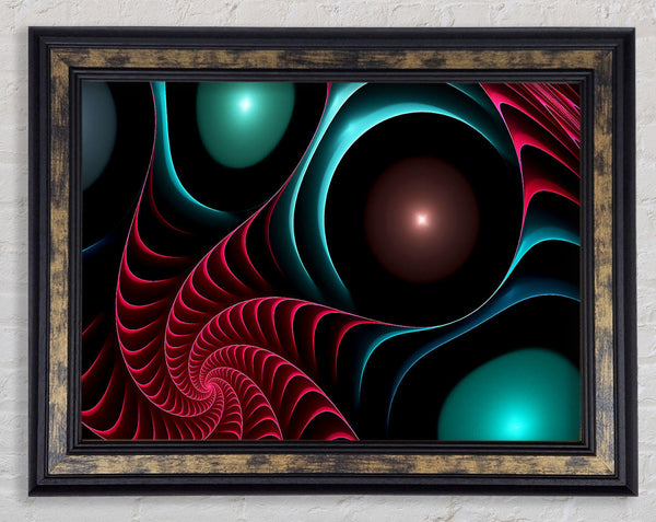 The Eye Of The Planet Framed Print