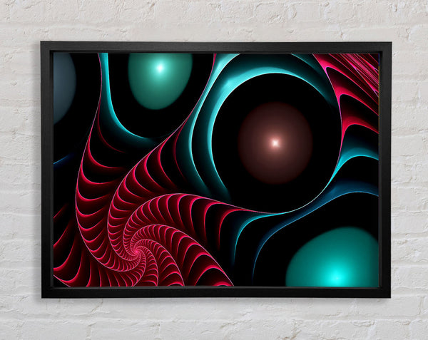The Eye Of The Planet Framed Print