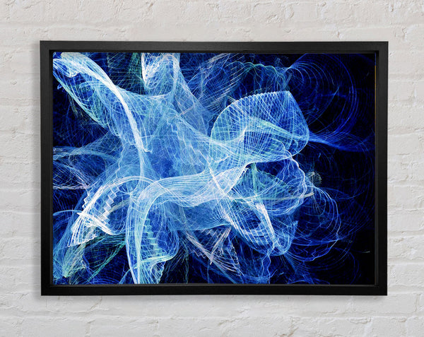 The Flow Of Energy Framed Print