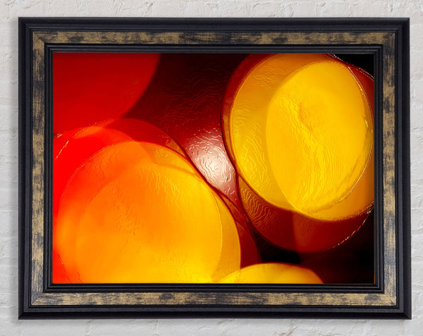 The Joining Of Circles Framed Print
