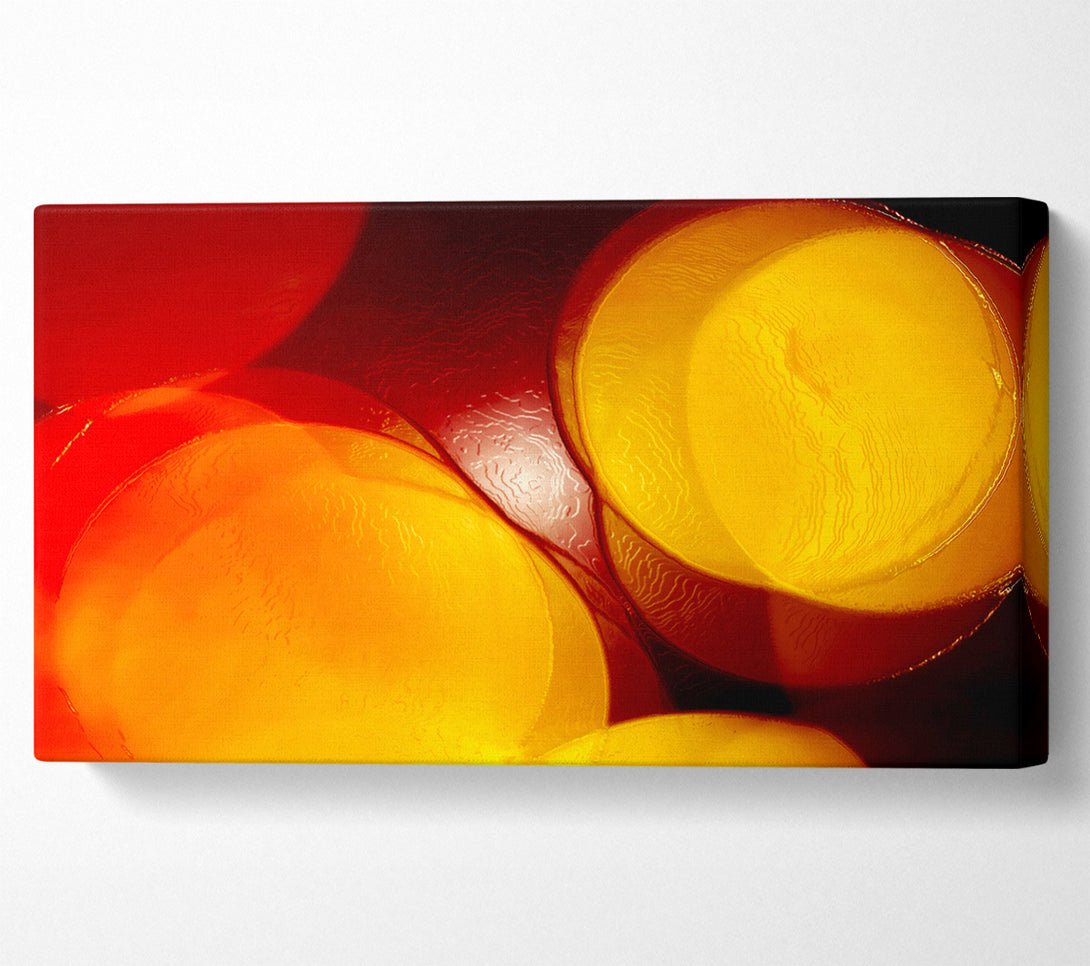  A Canvas Print of The Joining Of Circles Canvas Art