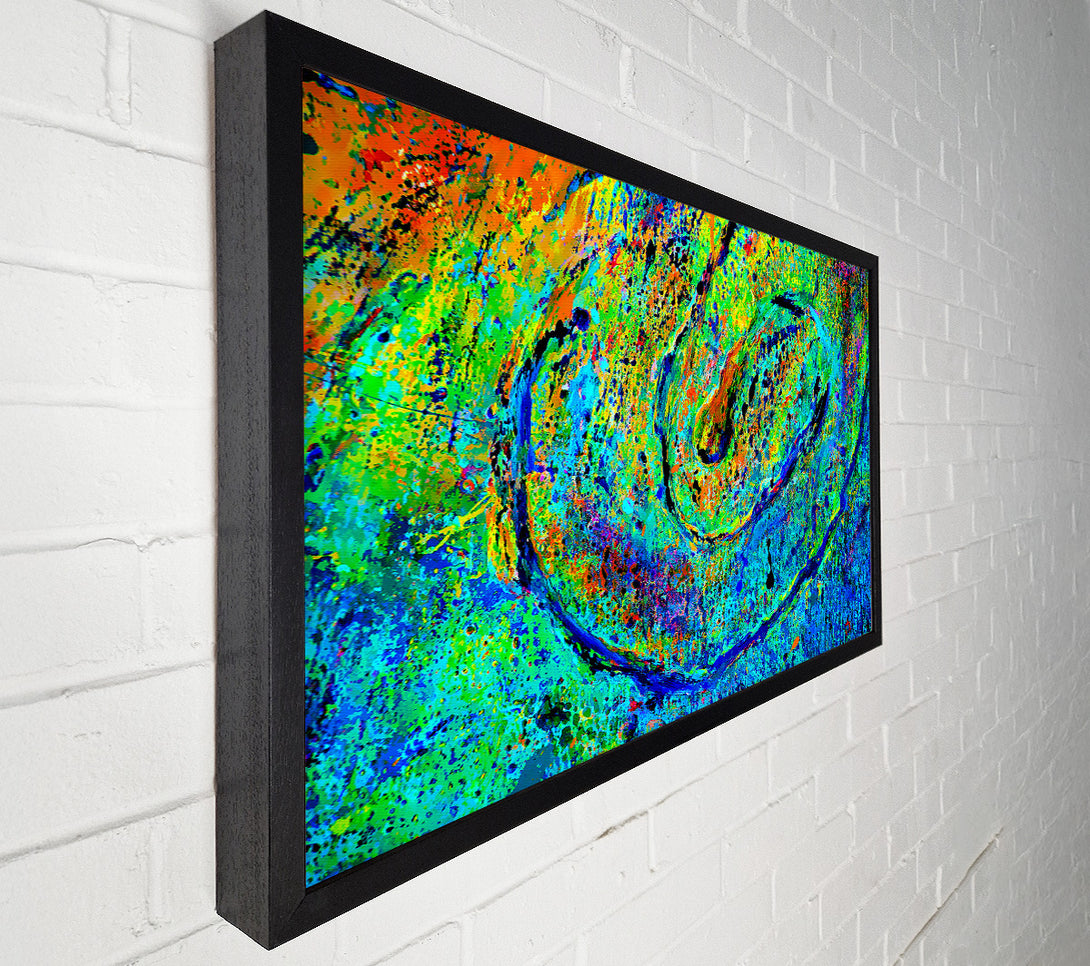  A Canvas Print of The Journey Green Canvas Print