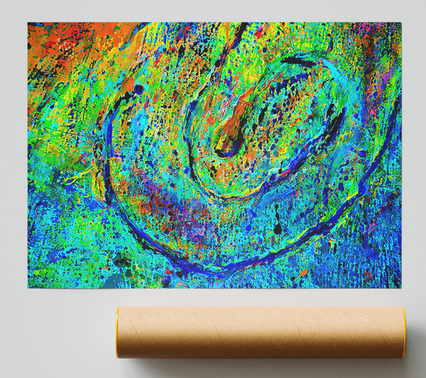 The Journey Green Giclee Print