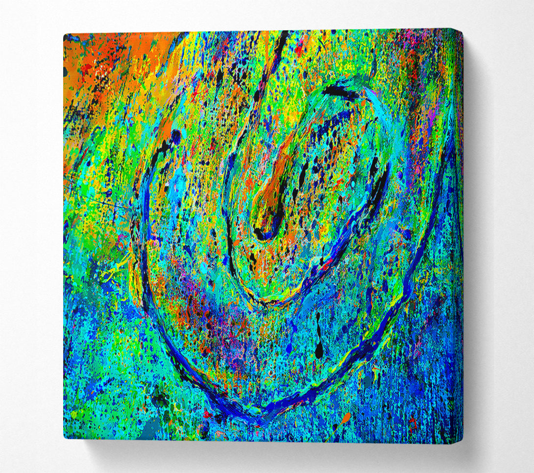  A Canvas Print of The Journey Green Canvas Print