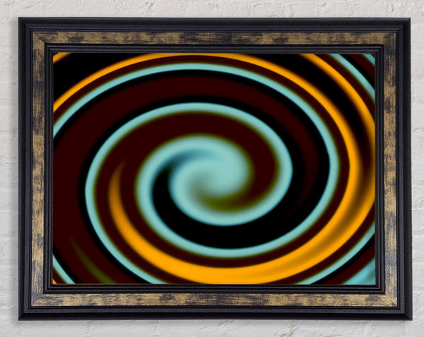 The Swirl Framed Print