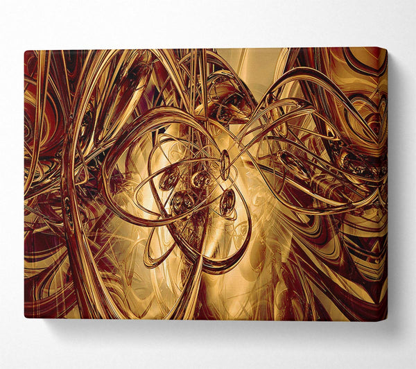  A Canvas Print of Through The Tunnels Of Time Canvas Wall Art