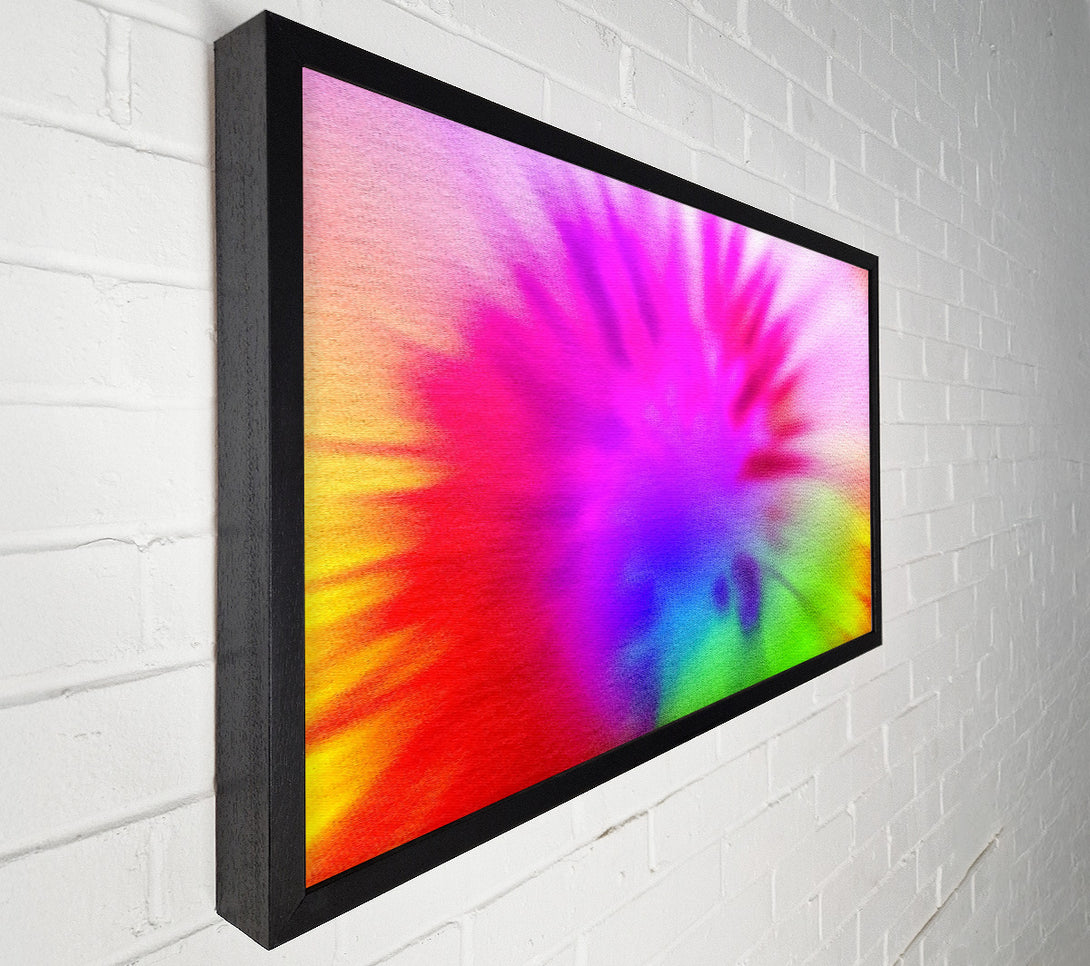  A Canvas Print of Tie Dye Canvas Art