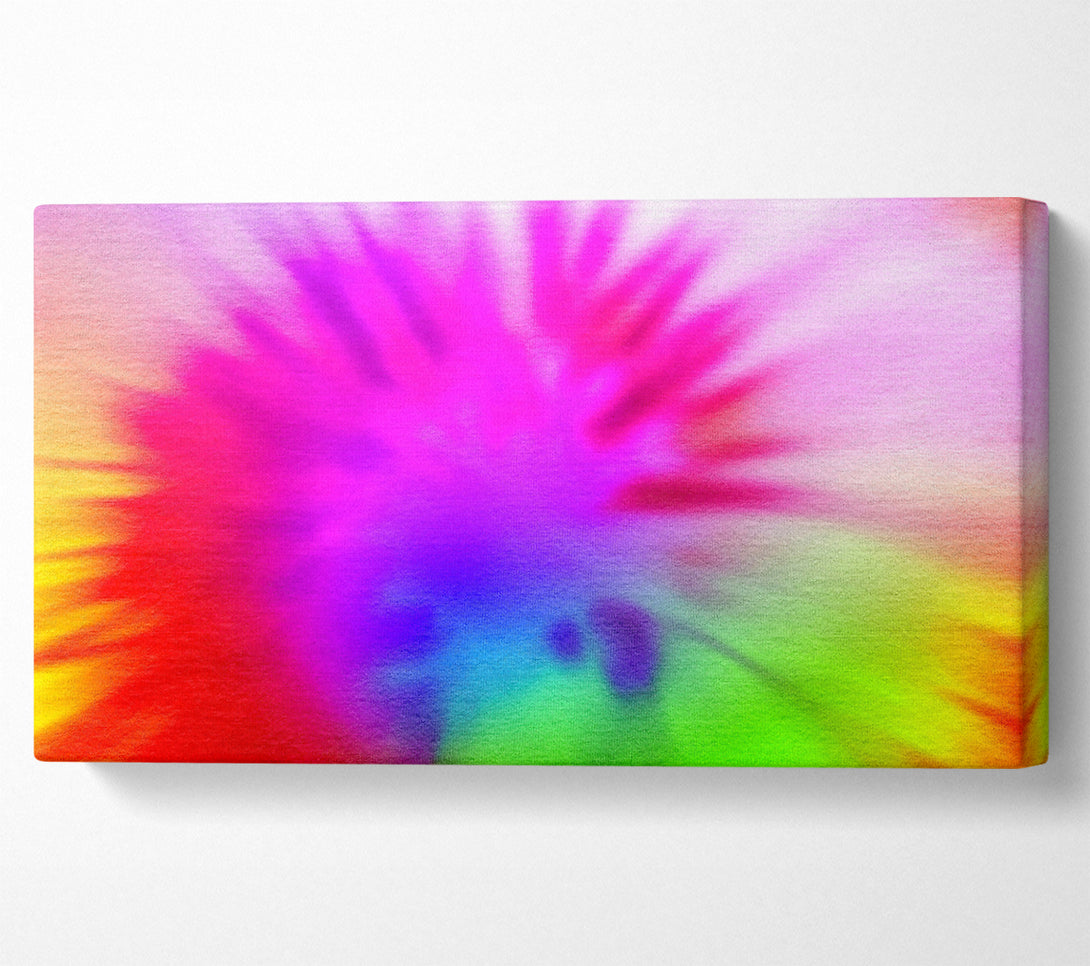  A Canvas Print of Tie Dye Canvas Art